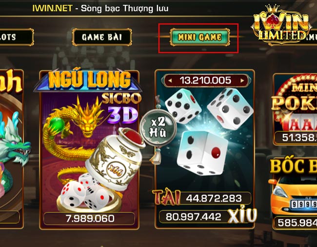 Mini game iwin